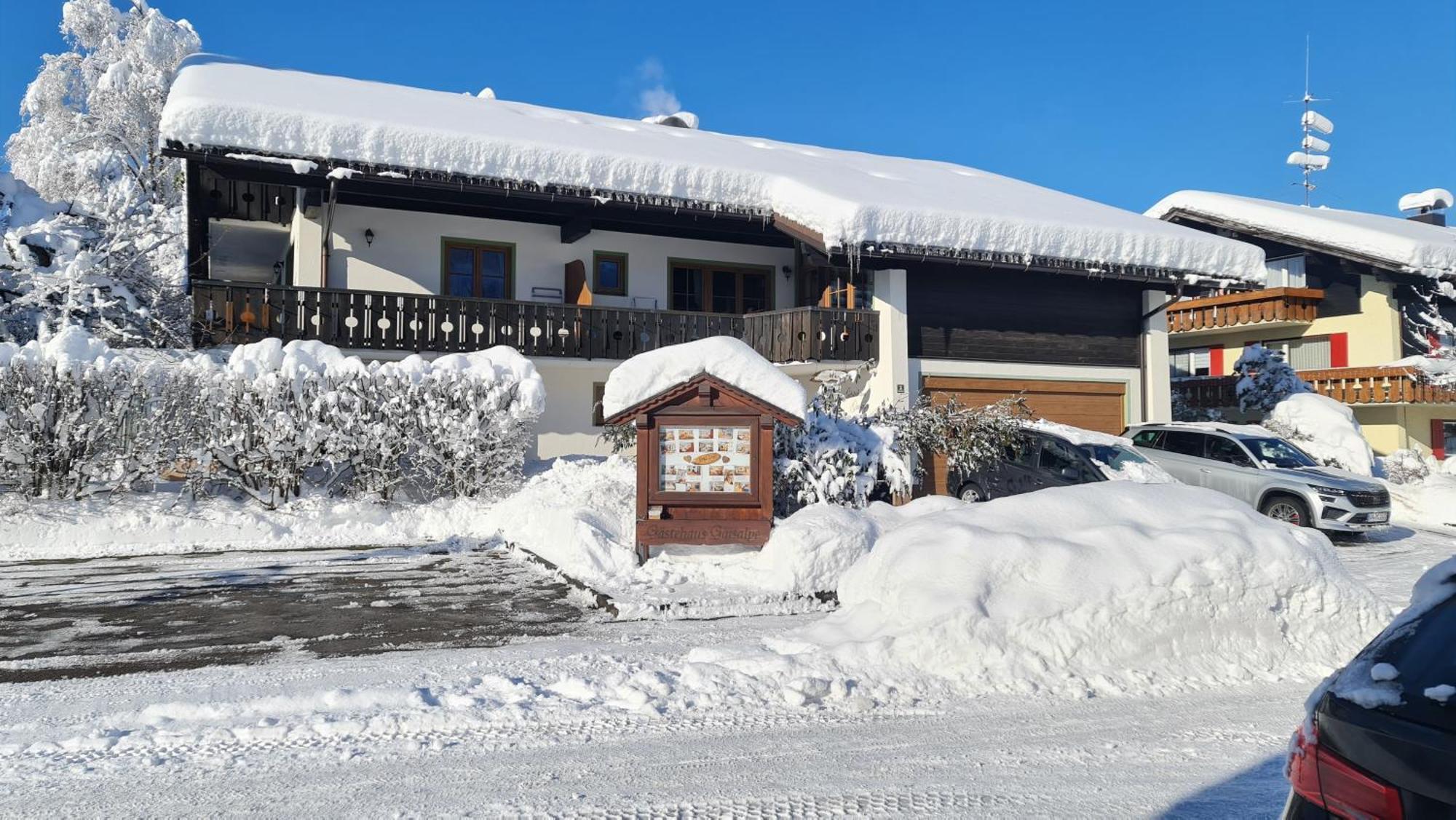 Gaestehaus Gaisalpe Fischen im Allgaeu Εξωτερικό φωτογραφία